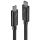 Thunderbolt 3 Kabel, 0,5m (Lindy 41555)