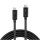 Thunderbolt 3 Kabel, 0,5m (Lindy 41555)