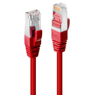 3m Cat.6 S/FTP LSZH Netzwerkkabel, rot (Lindy 45624)