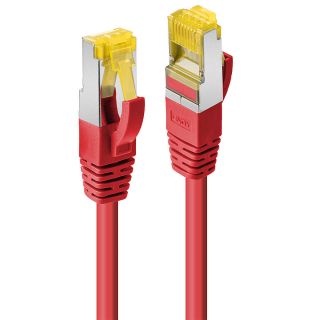 15m RJ45 S/FTP LSZH Netzwerkkabel, rot (Lindy 47299)