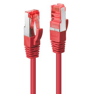 2m Cat.6 S/FTP Netzwerkkabel, rot (Lindy 47734)