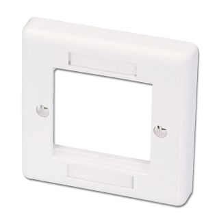 Wanddose 86x86mm UK für 2 Snap-In-Module und AV-Extender