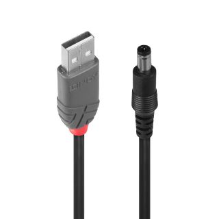 USB 2.0 Typ A an DC 5.5mm Kabel, 1.5m