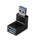 USB 3.2 Typ A an A Adapter, 90° nach oben abgewinkelt