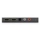 1x2 4K 18Gbps HDMI Splitter mit Downscaler und Audio Manager