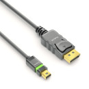 Zertifiziertes 4K mini DisplayPort / DisplayPort Kabel...