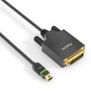 Zertifiziertes Aktives 2K mini DisplayPort / DVI Kabel ?...