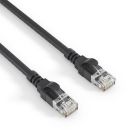 HDBaseT-zertifiziertes Cat.6a Patch-Kabel - 45.0m, schwarz