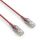 Premium Slim Cat.6 Patchkabel, RJ45, UTP, LSZH – 5,00m, rot