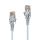 Premium Slim Cat.6 Patchkabel, RJ45, UTP, LSZH – 0,50m, grau