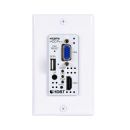 UHD+ HDMI/VGA over HDBaseT Wallplate Switcher - Cypress...