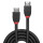 1m High Speed HDMI Kabel, Black Line (Lindy 36471)