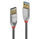 1m USB 3.2 Typ A Kabel, 5GBit/s, Cromo Line