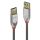 3m USB 3.0 Typ A Kabel, Cromo Line (Lindy 36628)