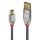 2m USB 2.0 Typ A an Mini-B Kabel, Cromo Line (Lindy 36632)