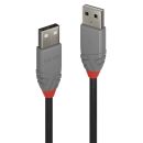 3m USB 2.0 Typ A Kabel, Anthra Line (Lindy 36694)