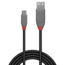 0.2m USB 2.0 Typ A an Micro-B Kabel, Anthra Line (Lindy...