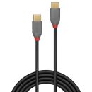 0.5m USB 2.0 Typ C Kabel , Anthra Line