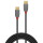 1m USB 2.0 Typ C Kabel, Anthra Line (Lindy 36871)