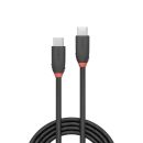 1.5m USB 3.2  Typ C Kabel, 20GBit/s, Black Line