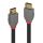 0.5m HDMI High Speed HDMI Kabel, Anthra Line (Lindy 36961)