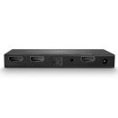 2 Port HDMI 18G Splitter mit Audio & Downscaling (Lindy 38230)