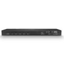 4 Port HDMI 18G Splitter mit Audio & Downscaling...