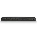 4 Port HDMI 18G Splitter mit Audio & Downscaling