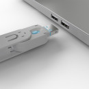 Schlüssel für USB Port Schloss, blau (Lindy 40622)