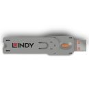 Schlüssel für USB Port Schloss, orange (Lindy...