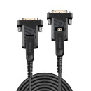 20m Fibre Optic Hybrid Micro-HDMI 4K60 Kabel mit abnehmbaren HDMI- & DVI-Steckern