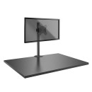 Displayhalterung mit kurzem Arm (Lindy 40656)